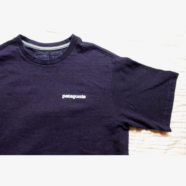 patagonia(パタゴニア)のパタゴニア　patagonia Tシャツ　ネイビー レディースのトップス(Tシャツ(半袖/袖なし))の商品写真