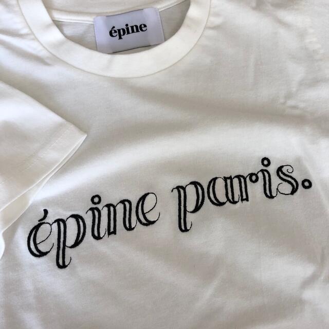 épine(エピヌ)のepine エピヌ 半袖Tシャツ レディースのトップス(Tシャツ(半袖/袖なし))の商品写真