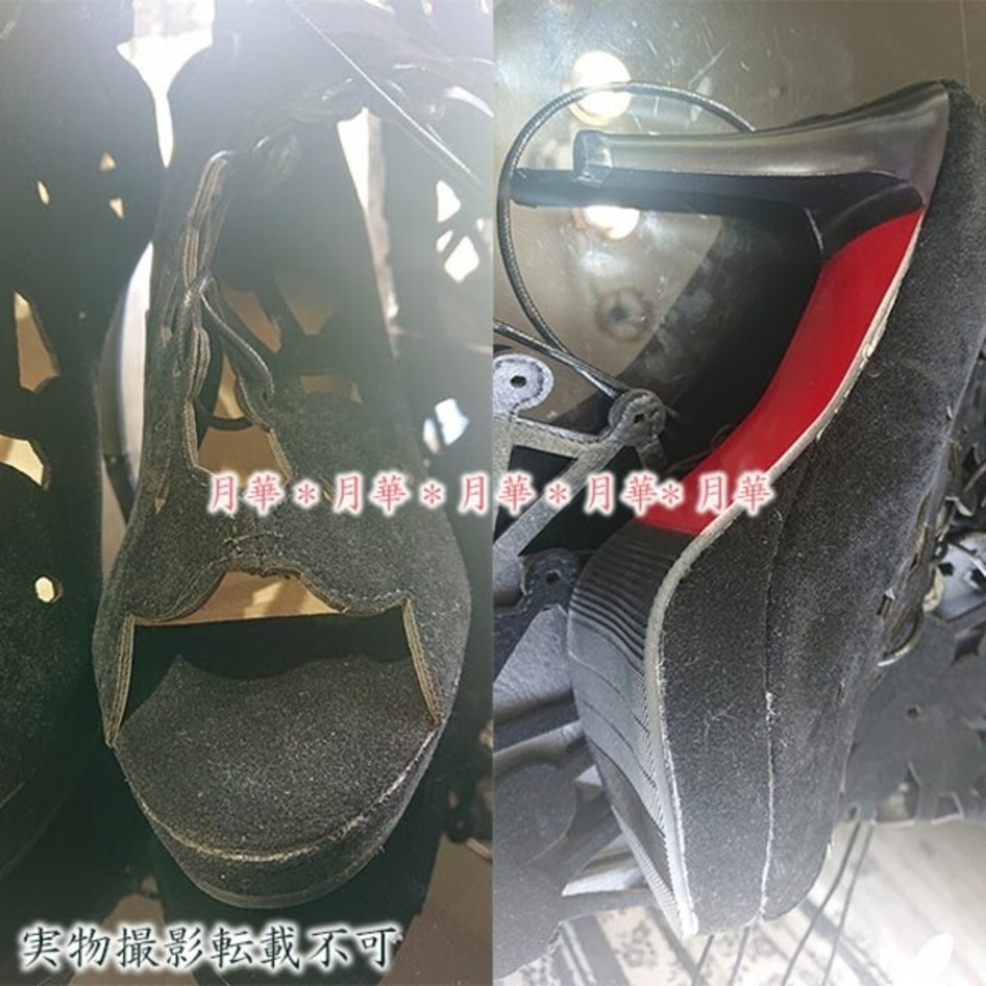 サマーブーツ ロング ヒール 黒 38 24cm レースアップ 夏 631720 サマーブーツ ロング ヒール 黒 38 24cm レースアップ 夏 631720