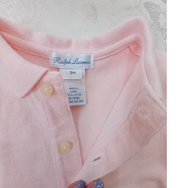 POLO RALPH LAUREN(ポロラルフローレン)のRalph Lauren ラルフローレン ベビー ポロシャツ 60 キッズ/ベビー/マタニティのベビー服(~85cm)(シャツ/カットソー)の商品写真