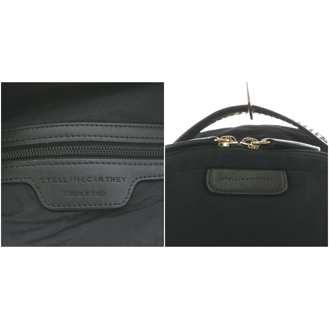 Stella McCartney(ステラマッカートニー)のステラマッカートニー Backpack Zip Eco Nylon 黒 レディースのバッグ(リュック/バックパック)の商品写真