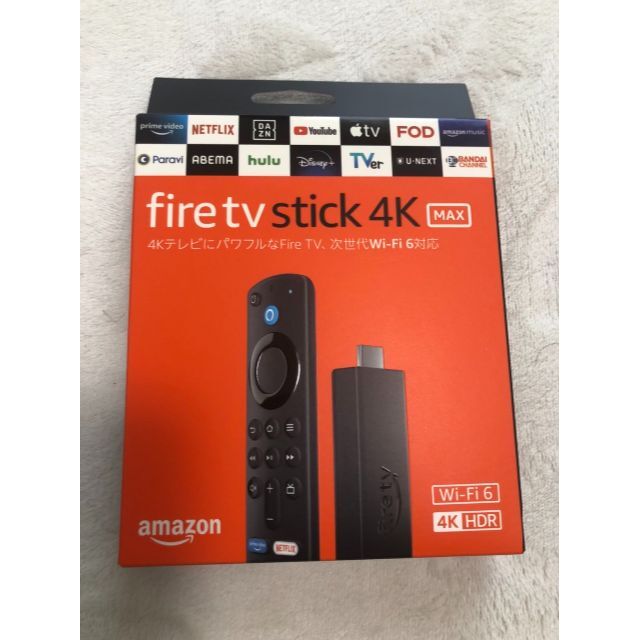 Fire TV Stick 4K Max 開梱済み未使用 - 映像機器