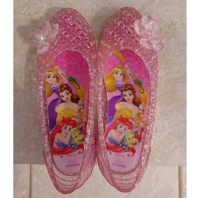 Disney(ディズニー)の子ども キッズ サンダル 17cm プリンセス キッズ/ベビー/マタニティのキッズ靴/シューズ(15cm~)(サンダル)の商品写真
