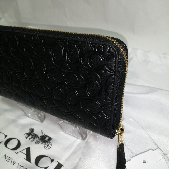 COACH(コーチ)のCOACH 長財布　新品未使用　F39631正規品ブラック レディースのファッション小物(財布)の商品写真