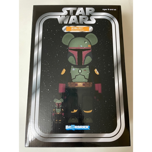 BE@RBRICK BOBA FETT 100％ & 400%