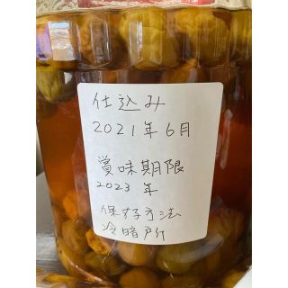 無選別自家製梅の実と梅ジュース（2500g）(フルーツ)