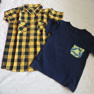 ギャップ(GAP)の新品未使用あり GAPシャツ２枚セット(Tシャツ/カットソー)