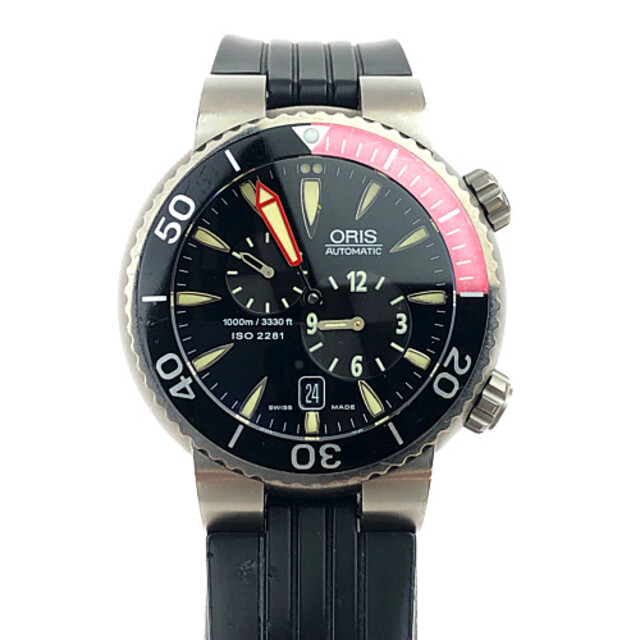 ORIS - ORIS オリス 時計 国際規制 649 7541 7064R TT1 DIVER 自動巻き