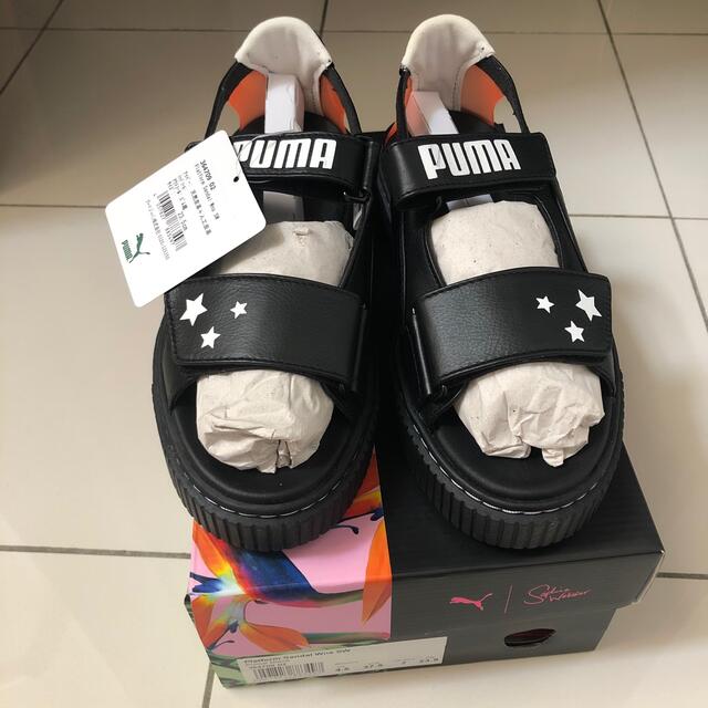 PUMA(プーマ)の激レア 希少 完売 PUMA X SOPHIA コラボ プラットフォームサンダル レディースの靴/シューズ(サンダル)の商品写真