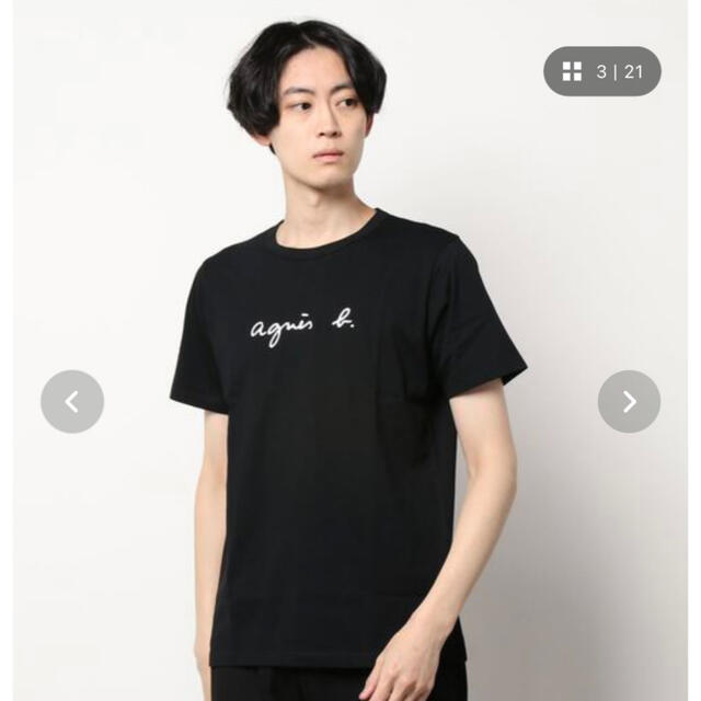 agnes b.(アニエスベー)のagnes b.  アニエスベー　S137 TS ロゴTシャツ メンズのトップス(Tシャツ/カットソー(半袖/袖なし))の商品写真