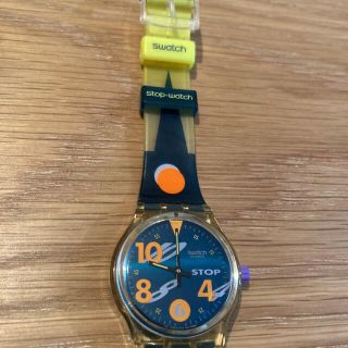 スウォッチ(swatch)のスウォッチ　ストップウォッチ　稼働中！(腕時計(アナログ))