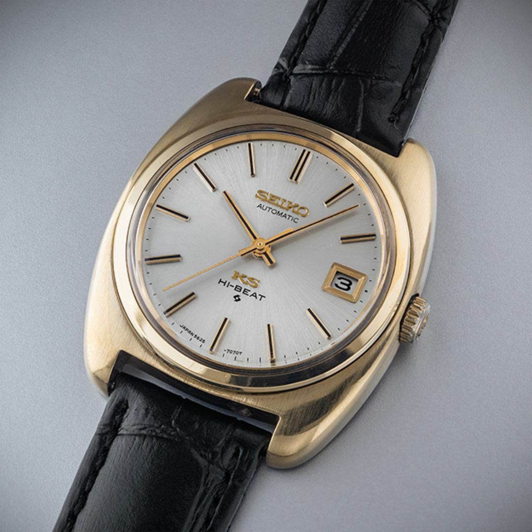 Grand Seiko(グランドセイコー)の(868) キングセイコー KS56 キャップゴールド 自動巻 稼働品 日差3秒 メンズの時計(腕時計(アナログ))の商品写真