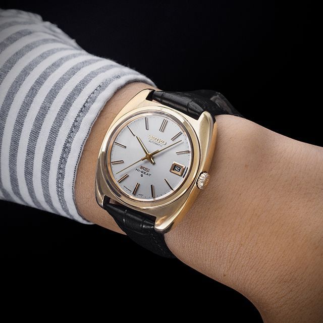 Grand Seiko(グランドセイコー)の(868) キングセイコー KS56 キャップゴールド 自動巻 稼働品 日差3秒 メンズの時計(腕時計(アナログ))の商品写真