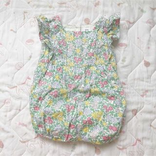 ベビーギャップ(babyGAP)のbaby gap 花柄ロンパース (ロンパース)