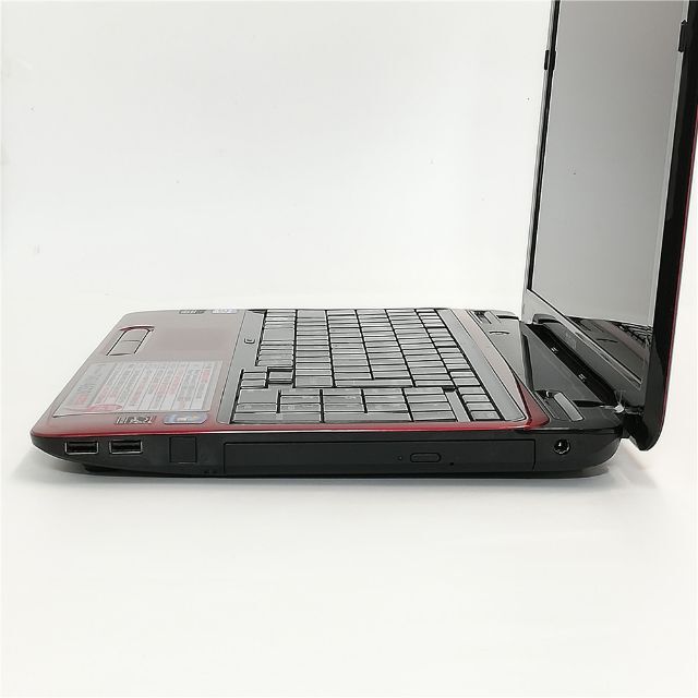新品SSD 東芝 ノートpc T451/46DR 赤色 4GB 無線 Win10