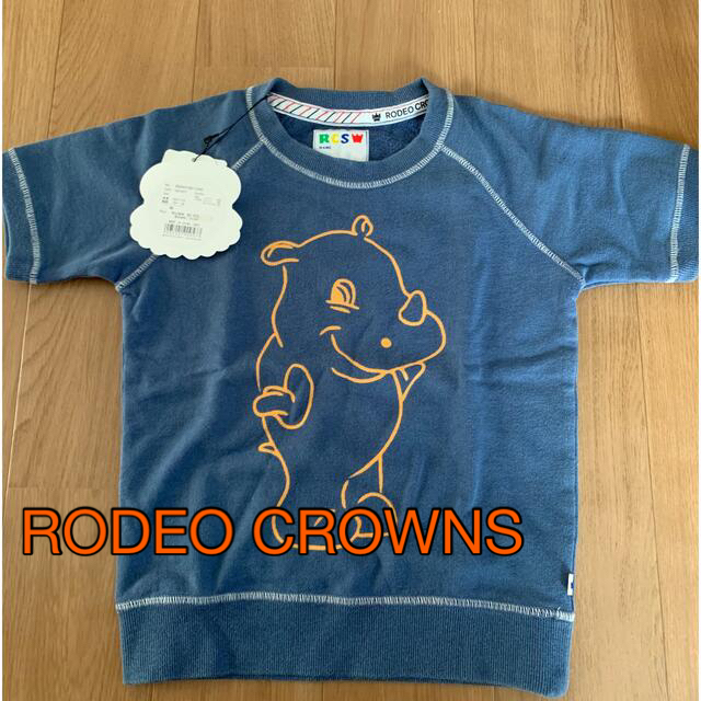 RODEO CROWNS(ロデオクラウンズ)の新品　ロデオクラウンズ　サイズ105-115 キッズ/ベビー/マタニティのキッズ服男の子用(90cm~)(Tシャツ/カットソー)の商品写真