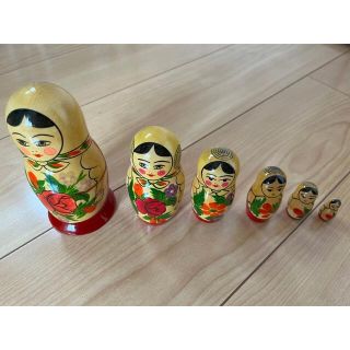 USSR ロシア お土産 マトリョーシカ 6体の通販 by うさたま's shop|ラクマ