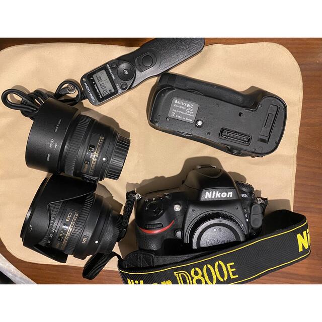 Nikon - 名機 NIKON D800E レンズ、付属品充実 ショット数10089回