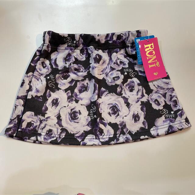 RONI(ロニィ)の【新品】RONI 定価6,300円　M  スカート　薔薇　ガール キッズ/ベビー/マタニティのキッズ服女の子用(90cm~)(スカート)の商品写真