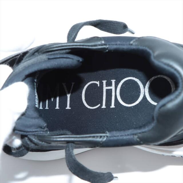 JIMMY CHOO(ジミーチュウ)のジミーチュウ  レザー×ファブリック 36 ネイビー レディース スニーカ レディースの靴/シューズ(スニーカー)の商品写真