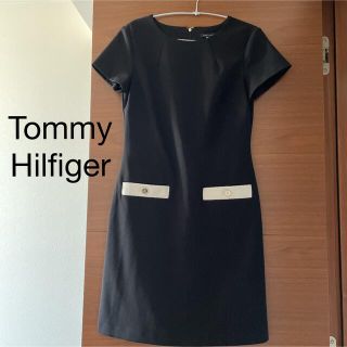 トミーヒルフィガー(TOMMY HILFIGER)の【値下げ】【美品】Tommy Hilfiger  ワンピース　(ひざ丈ワンピース)