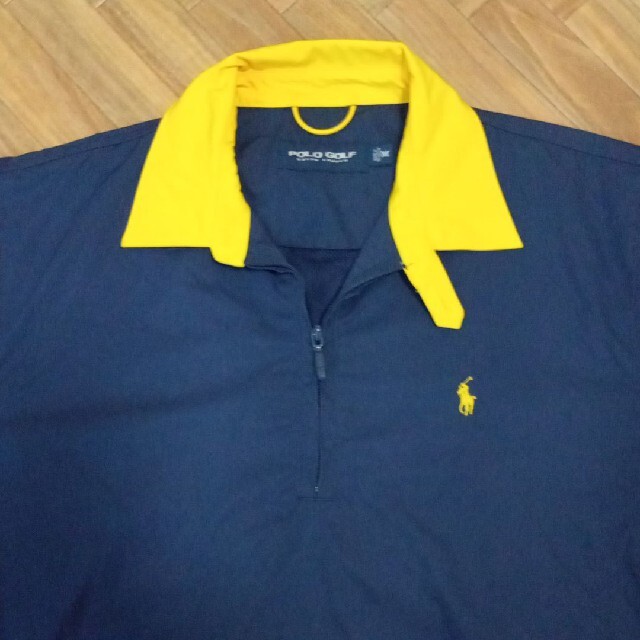 POLO RALPH LAUREN(ポロラルフローレン)のPOLO GOLF 半袖ハーフジッパージャケット スポーツ/アウトドアのゴルフ(ウエア)の商品写真