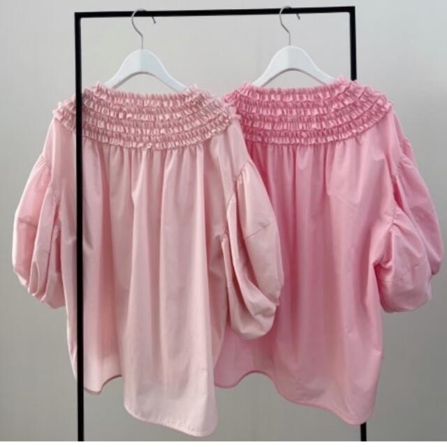 rosymonster mini frill puff blouse