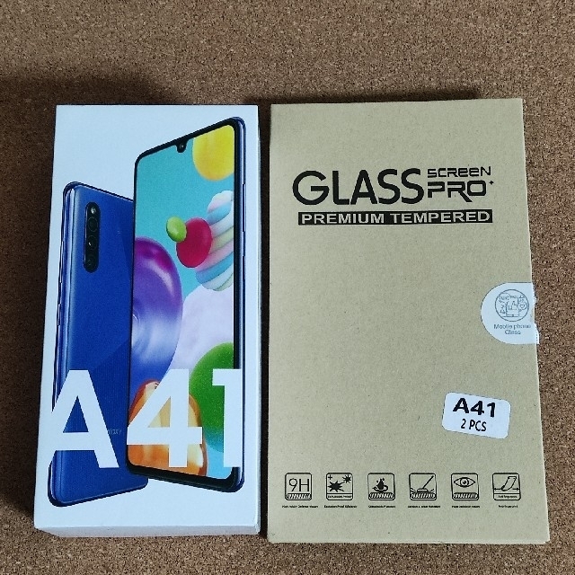 SAMSUNG Galaxy A41 SCV48 ブルー 肌触りがいい 51.0%OFF www.gold-and ...