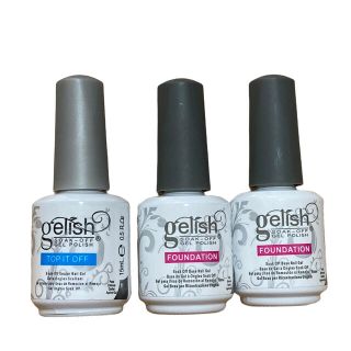 gelish  ベース ファンデ トップ ジェル ネイル ジェリッシュ (ネイルトップコート/ベースコート)