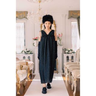 ロキエ(Lochie)の【新品】Bibiy. ARIANNE DRESS ワンピース　ドレス　ブラック(ロングワンピース/マキシワンピース)