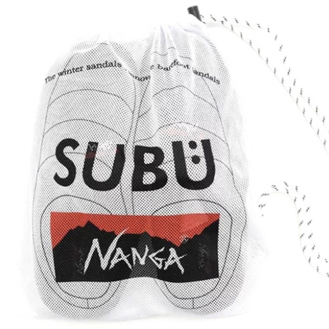 NANGA(ナンガ)のナンガ×スブ レディース オーロラ ウィンター サンダル アイボリー 0サイズ レディースの靴/シューズ(サンダル)の商品写真