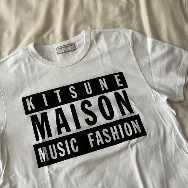 MAISON KITSUNE'(メゾンキツネ)のMaison Kitsuné Music fashion Tシャツ メンズのトップス(Tシャツ/カットソー(半袖/袖なし))の商品写真