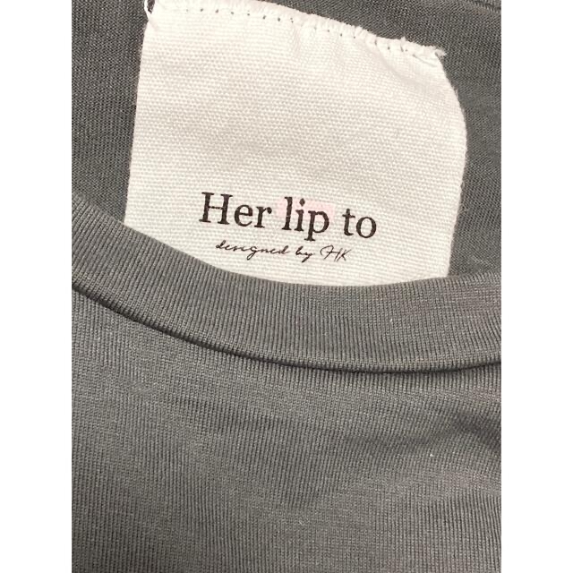 Her lip to 初期Tシャツ