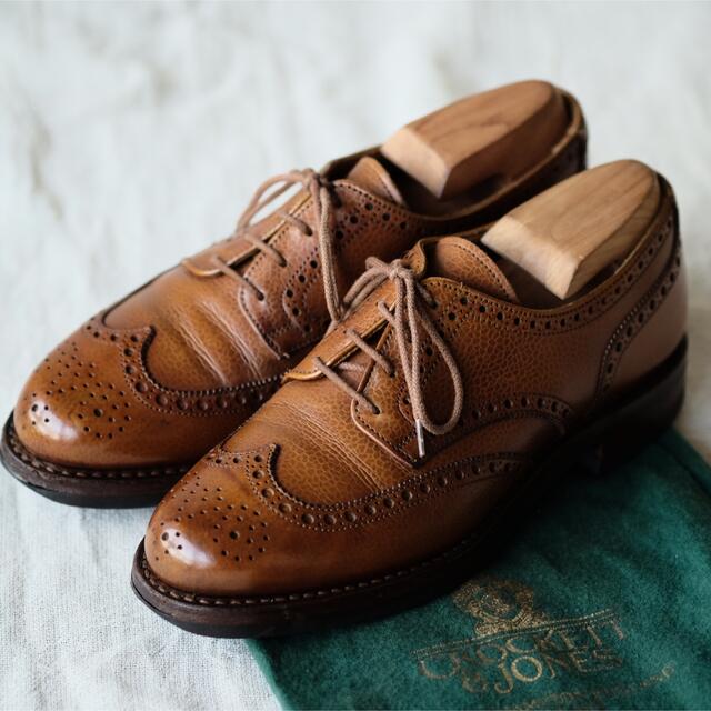 西日本産 CROCKETT\u0026JONES 茶色本革靴 美品です！ | www.mosquitec