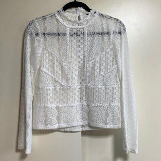 エイチアンドエム(H&M)のH&M  レーストップス(シャツ/ブラウス(長袖/七分))