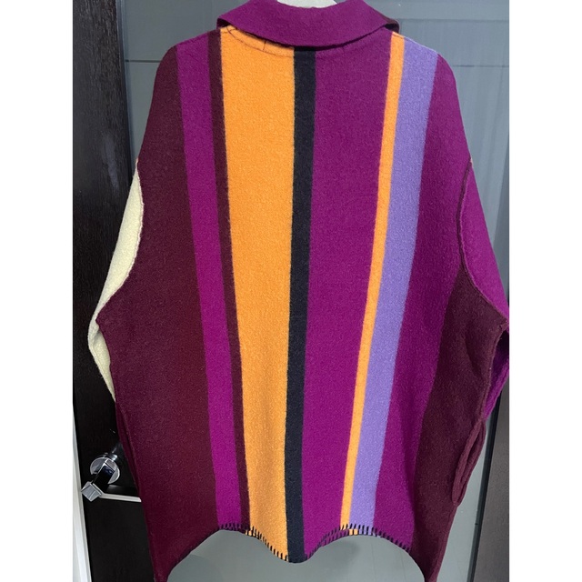 Perverze Blanket Coat / Orange | purplepatchstudio.com