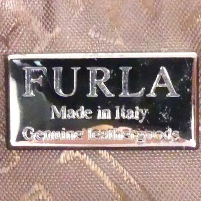 FURLA フルラ ハンドバッグ イタリア製 genuine leather