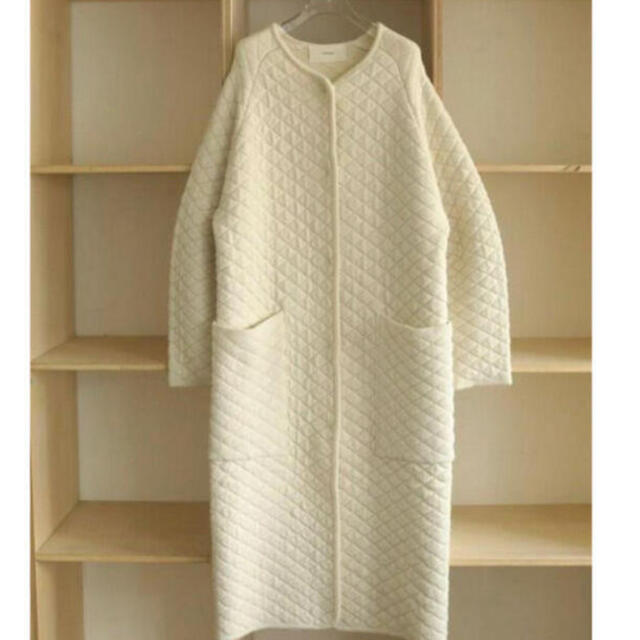 TODAYFUL(トゥデイフル)のtodayful Quilting Knit Coat レディースのジャケット/アウター(ロングコート)の商品写真