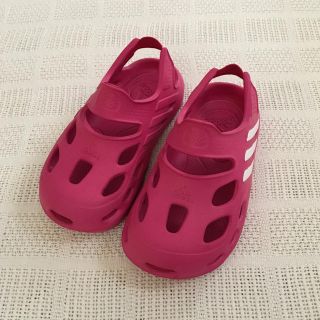 アディダス(adidas)の美品 アディダス キッズ サンダル(サンダル)