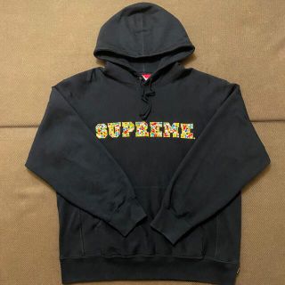 シュプリーム(Supreme)のシュプリーム ビジューロゴ パーカー　L(パーカー)