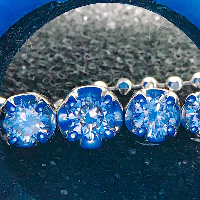 0.50ct QVC ダイヤモンド チェーンリング PT950 フリーサイズの 0.50ct QVC ダイヤモンド チェーンリング PT950 フリーサイズの