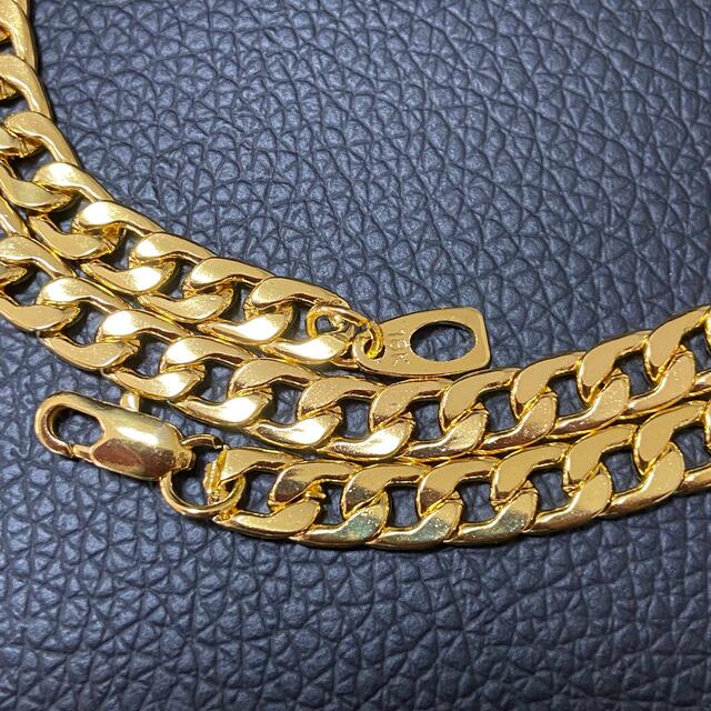 18k gp マイアミチェーン ネックレスの通販 by Buddha Jewelry｜ラクマ
