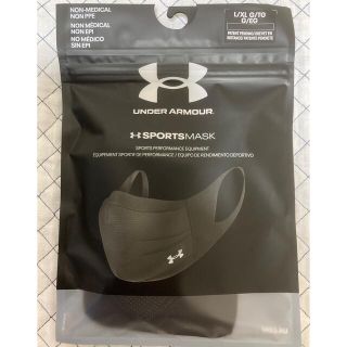 アンダーアーマー(UNDER ARMOUR)のアンダーアーマー　スポーツマスク　Lサイズ　ブラック　未使用未開封(トレーニング用品)