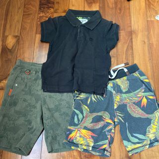 ビラボン(billabong)のビラボンBILLABONG 130 ポロシャツ＆ハーフパンツ２枚(Tシャツ/カットソー)