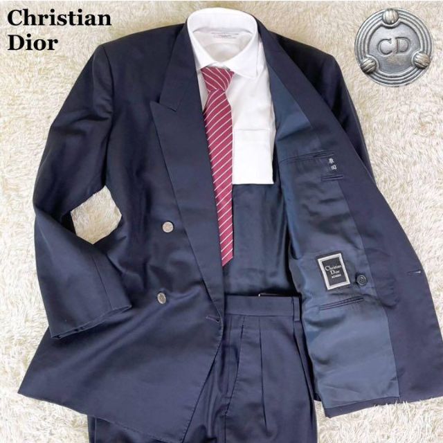 Christian Dior ウール ジャケット 紺ブレ 銀ボタン 菅田将暉 www
