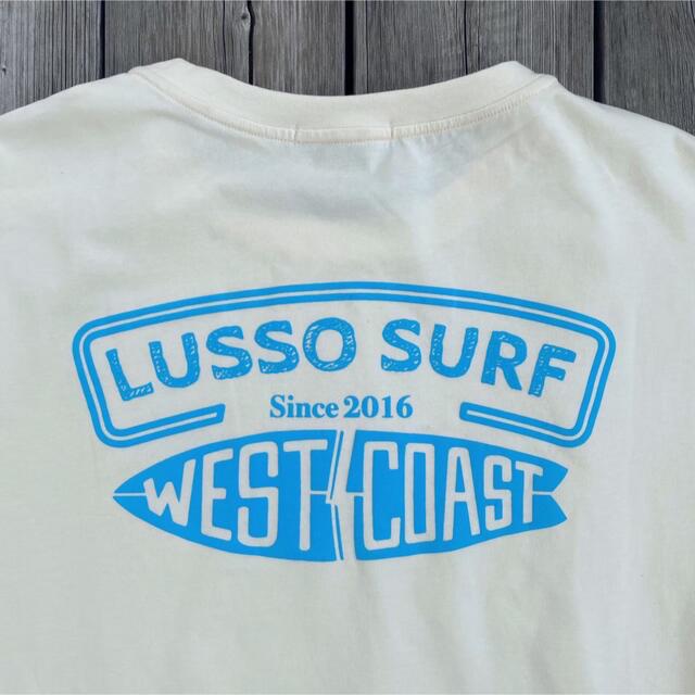 西海岸系☆LUSSO SURF ウェストコースト パフTシャツ RVCA