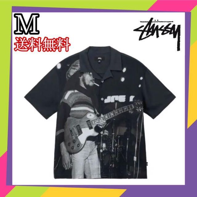 Stussy BOB MARLEY OPEN COLLAR SHIRT