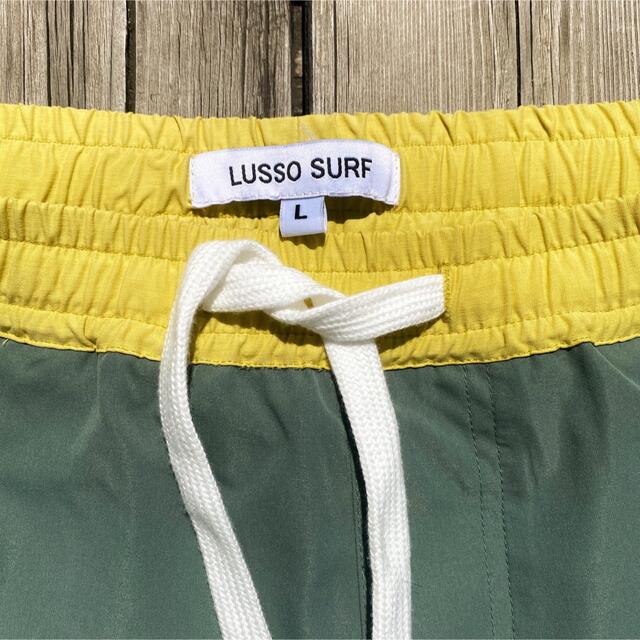 Ron Herman(ロンハーマン)の水陸両用☆LUSSO SURF ハーフパンツ　カーキ　Mサイズ☆RVCA メンズのパンツ(ショートパンツ)の商品写真