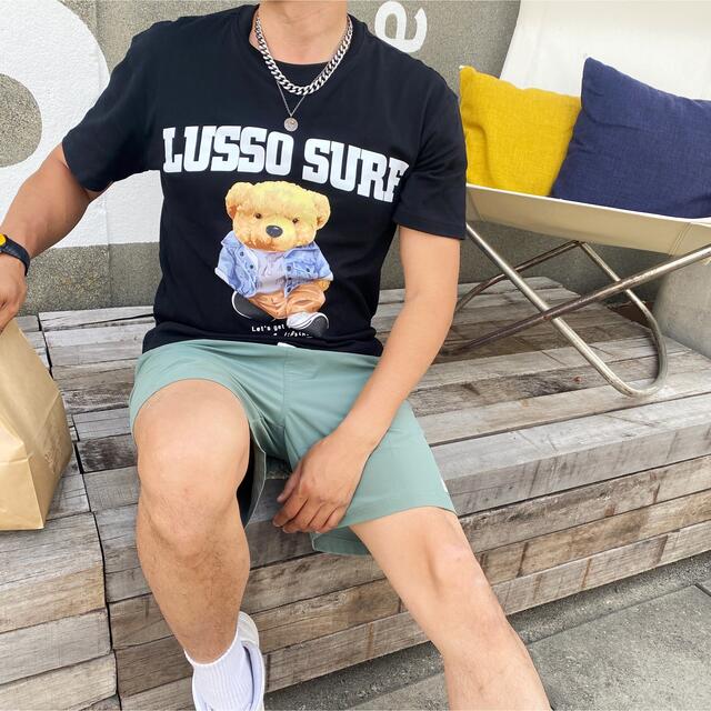 Ron Herman(ロンハーマン)の水陸両用☆LUSSO SURF ハーフパンツ　カーキ　Mサイズ☆RVCA メンズのパンツ(ショートパンツ)の商品写真