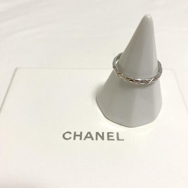 CHANEL(シャネル)のCHANEL ココクラッシュ　マトラッセリング　Pt950 プラチナ レディースのアクセサリー(リング(指輪))の商品写真